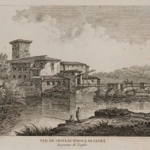 Constant Bourgeois - Isola di Sora 1804