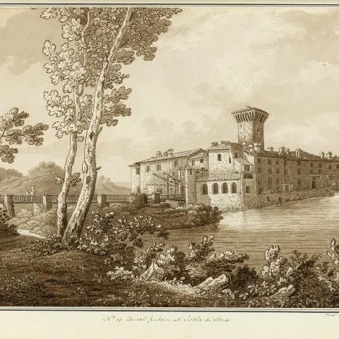 Richard Colt Hoare - Palazzo Ducale a Isola di Sora 1791