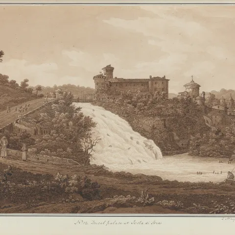 Richard Colt Hoare - Palazzo Ducale a Isola di Sora 1791