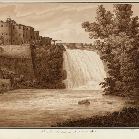 Richard Colt Hoare - Palazzo Ducale a Isola di Sora 1791